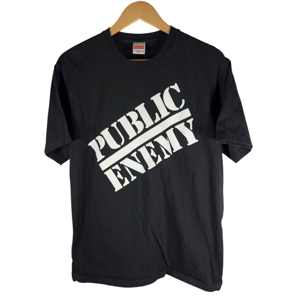 Supreme x Undercover/Public Enemy SS18 Black T-shirt Men’s M | Streetwear Skater